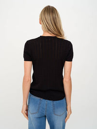 Six/Fifty - Natasha Cable Knit Top