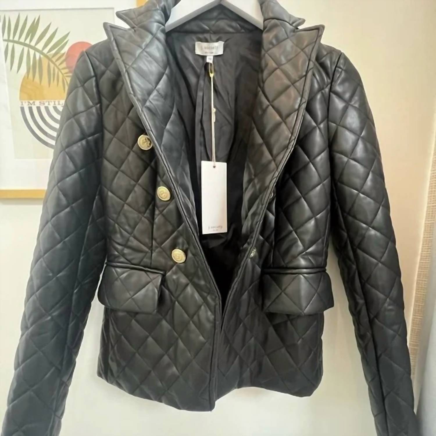 J. Society - Women's Long Quilted Jacket