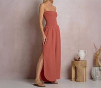 Elan - STRAPLESS SMOCK JUMPER