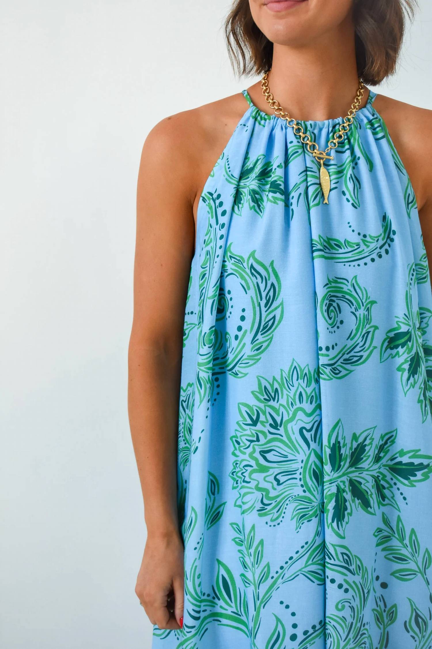 Tcec - Go With The Flow Midi Dress