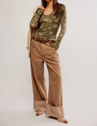 Free People - Clover Printed Thermal Top
