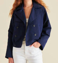 STEVE MADDEN Marvis Chic Jacket in navy - women's jacket