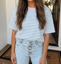Shewin - Short Sleeve Crew Neck Tee