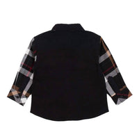 Noruk Collection - Boys' Plaid Shirt With Tie