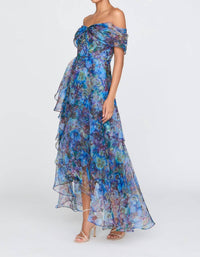 Theia - Alona Off Shoulder Gown