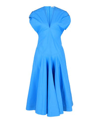 Salvatore Ferragamo - Women's Cotton Poplin Midi Dress