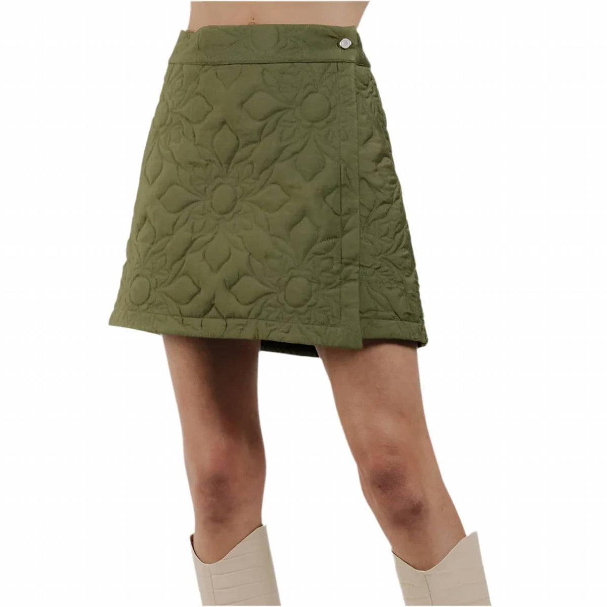 Love The Label - Melanie Quilted Mini Skirt