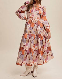 Listicle - Floral Maxi Dress