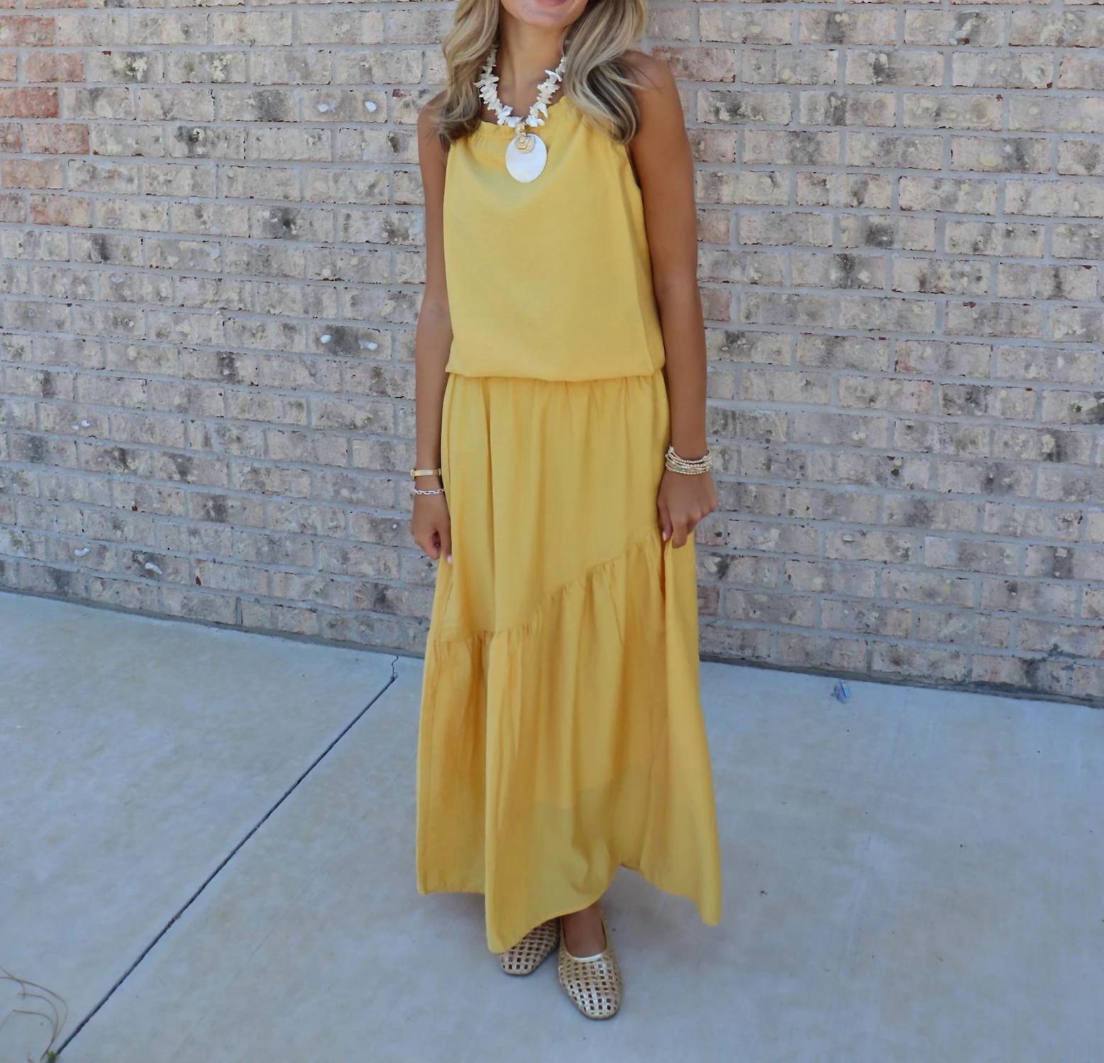 Compania Fantastica - Golden Isles Halter Top