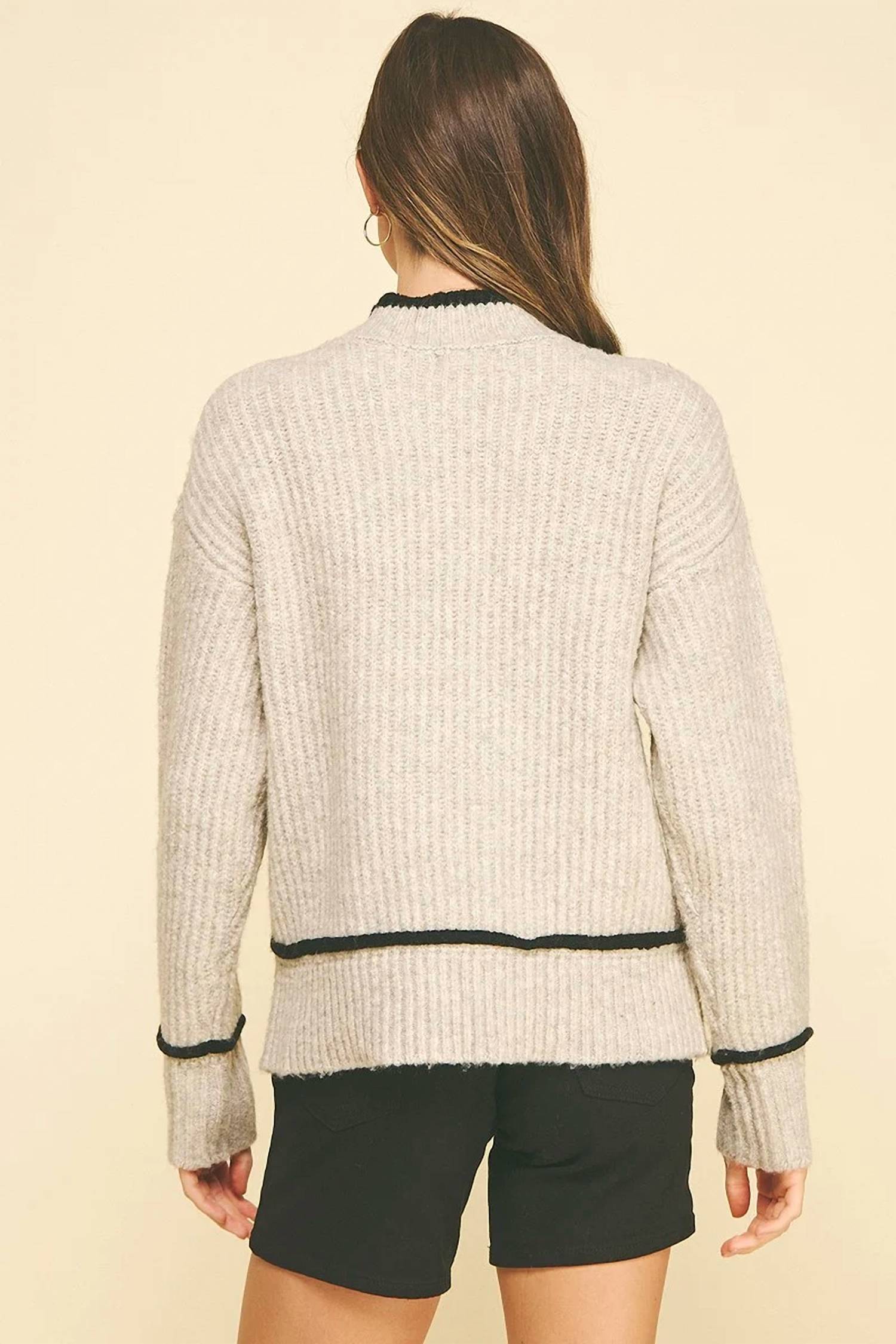 Pinch - Boldly Basic Ribbed Sweater