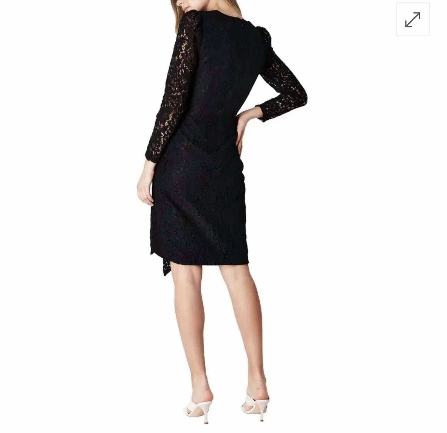 Bardot - Lace Long Sleeve Dress