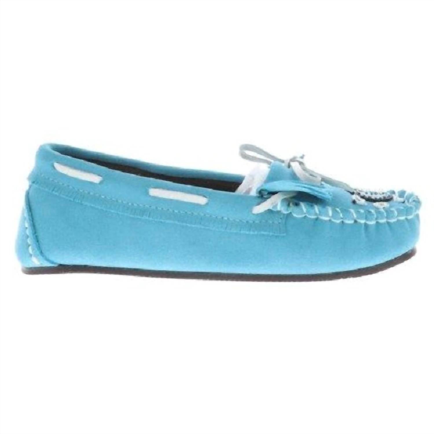 Lamo Women's Alita Slip-on Moccasins in turquoise - women's shoe
