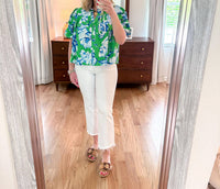 Olivaceous - Women's The Capri Bloom Top
