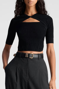 A.L.C. - Loma Fine Cotton Knit Top