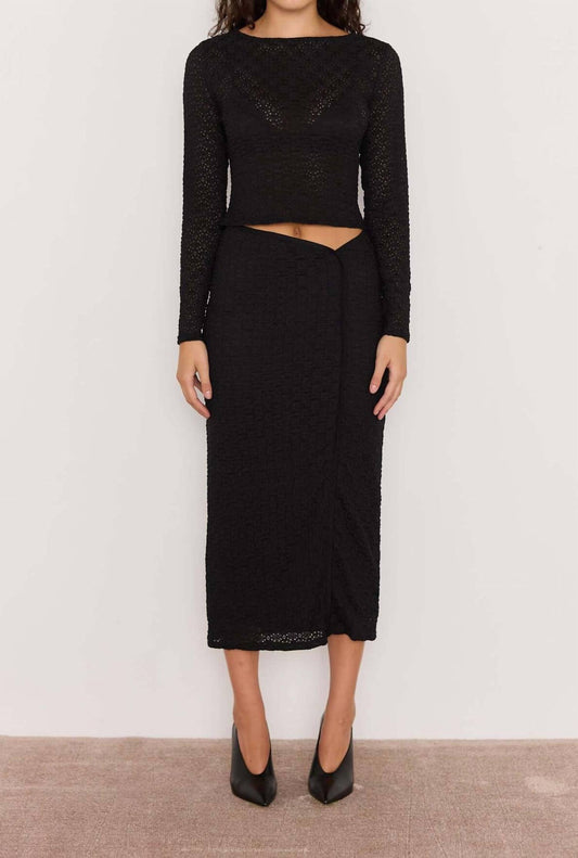 Minkpink - Luca Stretch Lace Skirt