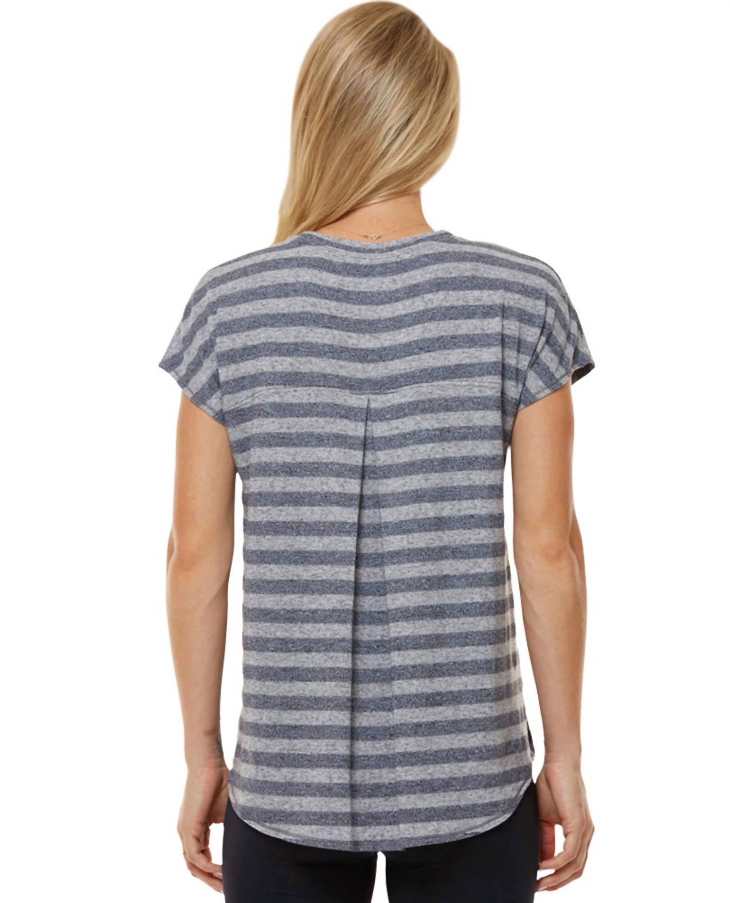 Shape Active - Stripe Boxy Tee