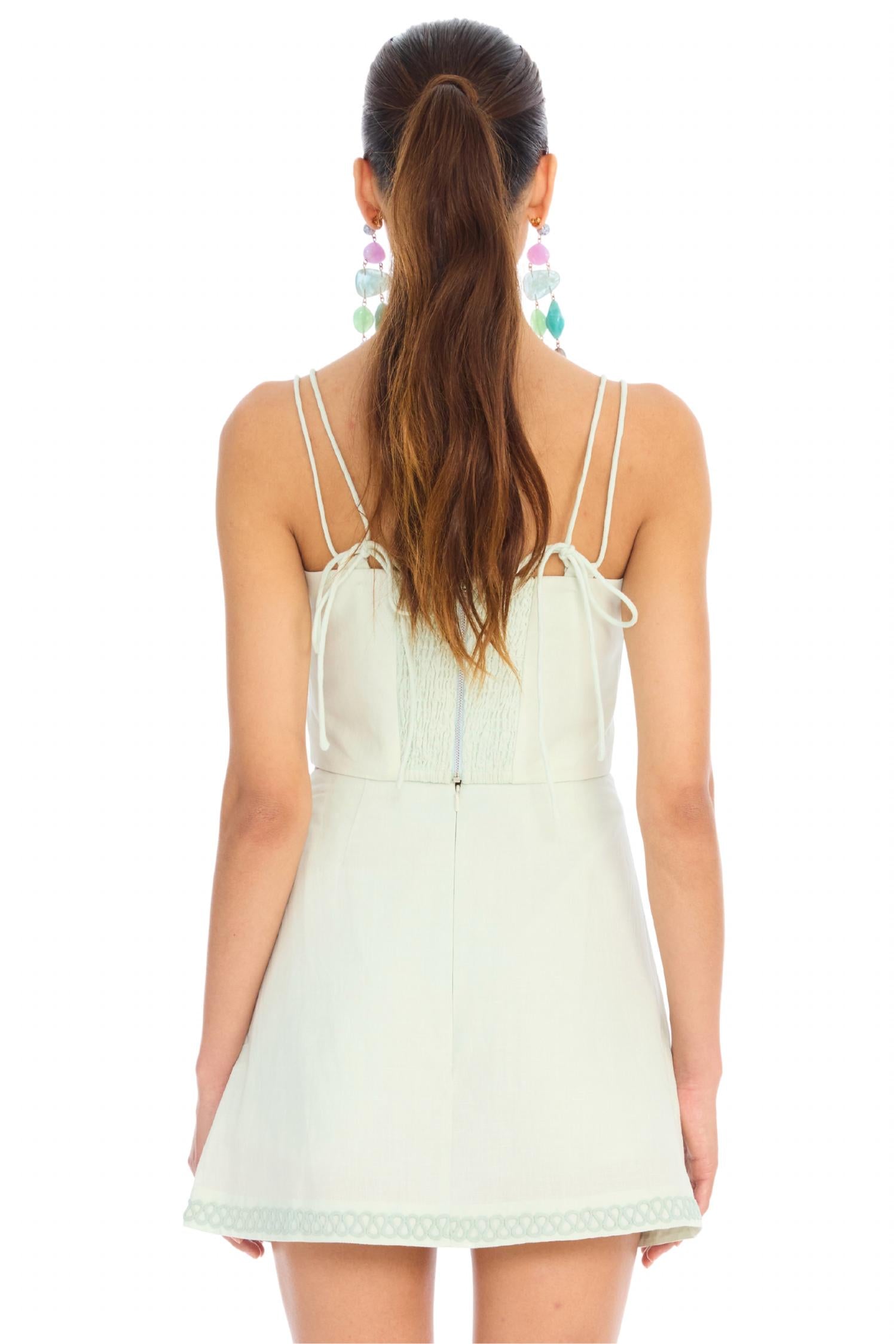ALLISON NEW YORK Colette Tank in mint - women's tank top - view 4
