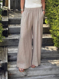 Brand Bazar - Loren Linen Palazzo Pants