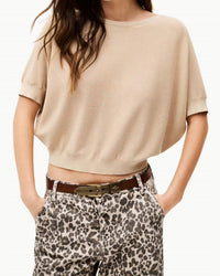 Ba&Sh - Basem Short Sleeve V-neck Sweater