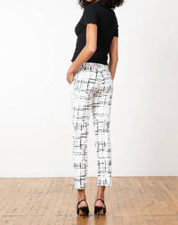 Avenue Montaigne - Women's Lulu Slim Ankle Straight Pants