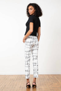 Avenue Montaigne - Women's Lulu Slim Ankle Straight Pants