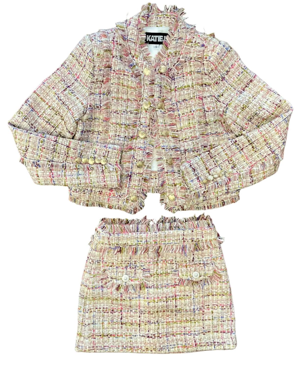 Katie J Nyc - Girls Lurx Boucle Skirt