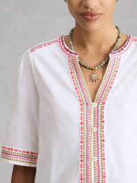 White Stuff - Lizzie Embroidered Top