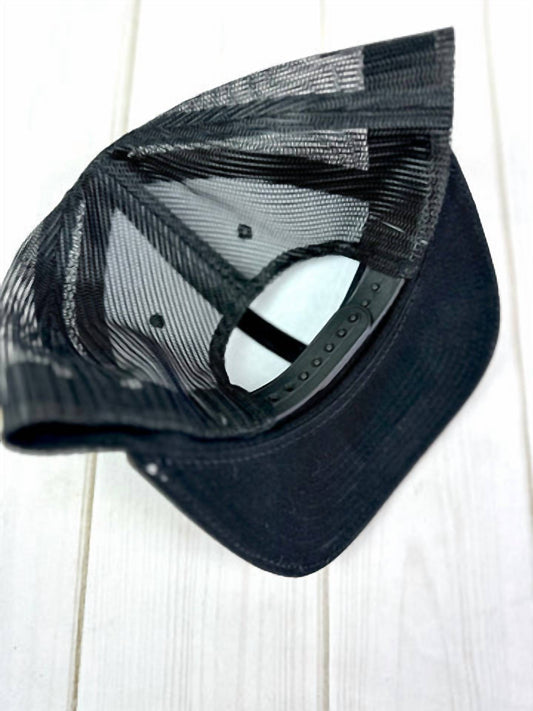 American Darling - Unisex Adjustable With Leather On Visor Cap