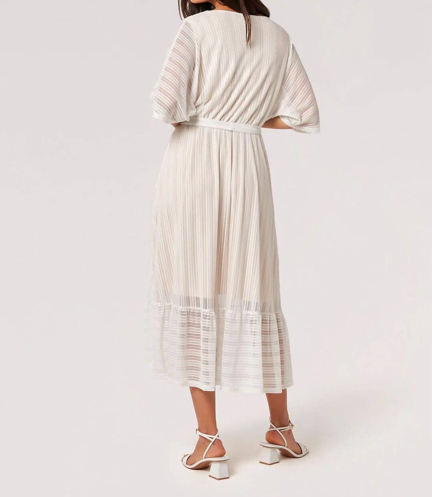 Apricot - Shimmer Kimono Midaxi Dress