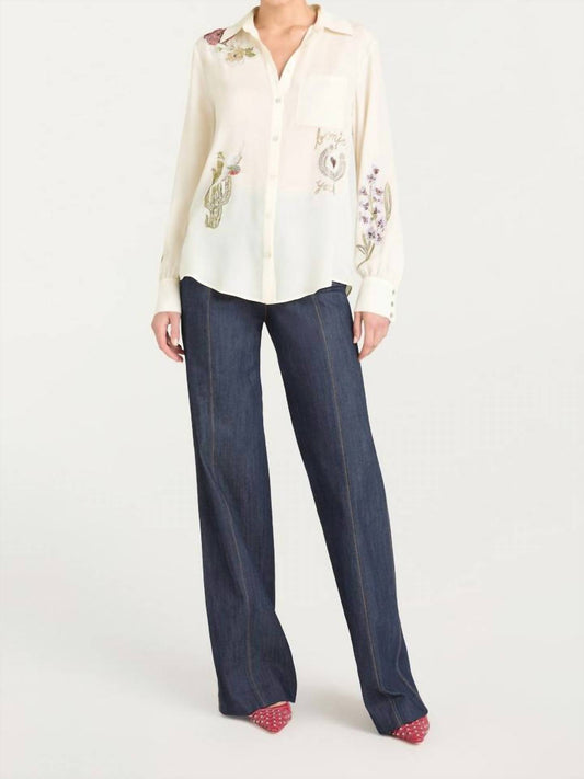 Cinq A Sept - Western Amour Blanche Top