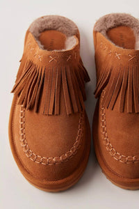 Free People - Women's Fallon Fringe Mule Slipper