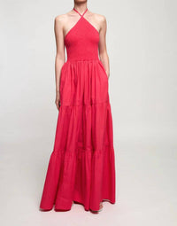S/W/F - DIAMOND TIERED MAXI DRESS