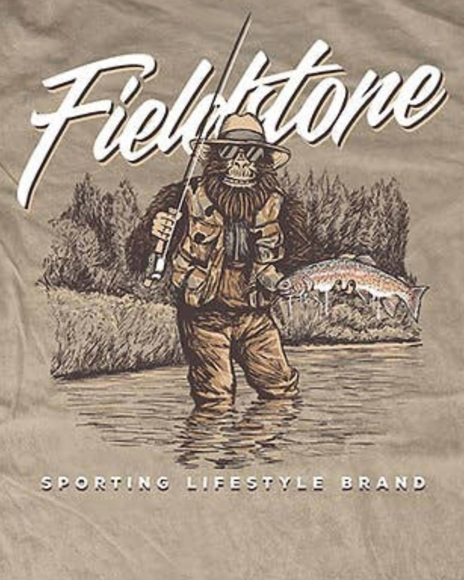 Fieldstone - Kid's Gone Fishing Tee