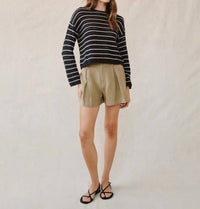 Bella Dahl - Crewneck Bell Sleeved Sweater
