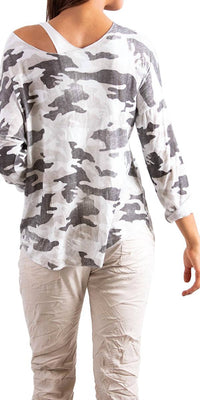 Gigi Moda - Vittoria Camo Sweater