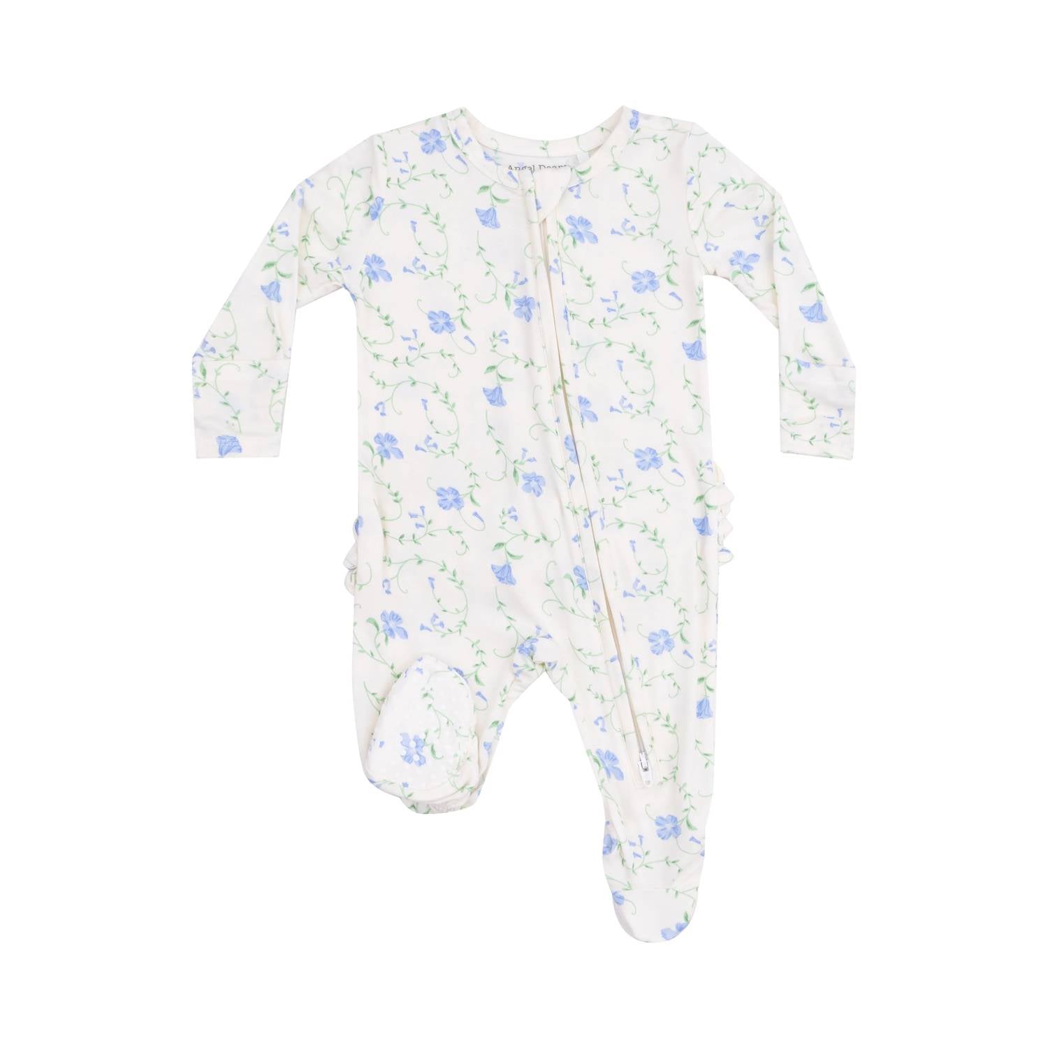 Angel Dear - Kid's Sweet Vines Ruffle Footie