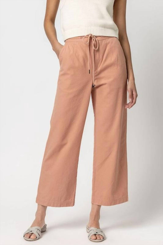 Lilla P - Canvas Drawstring Pants
