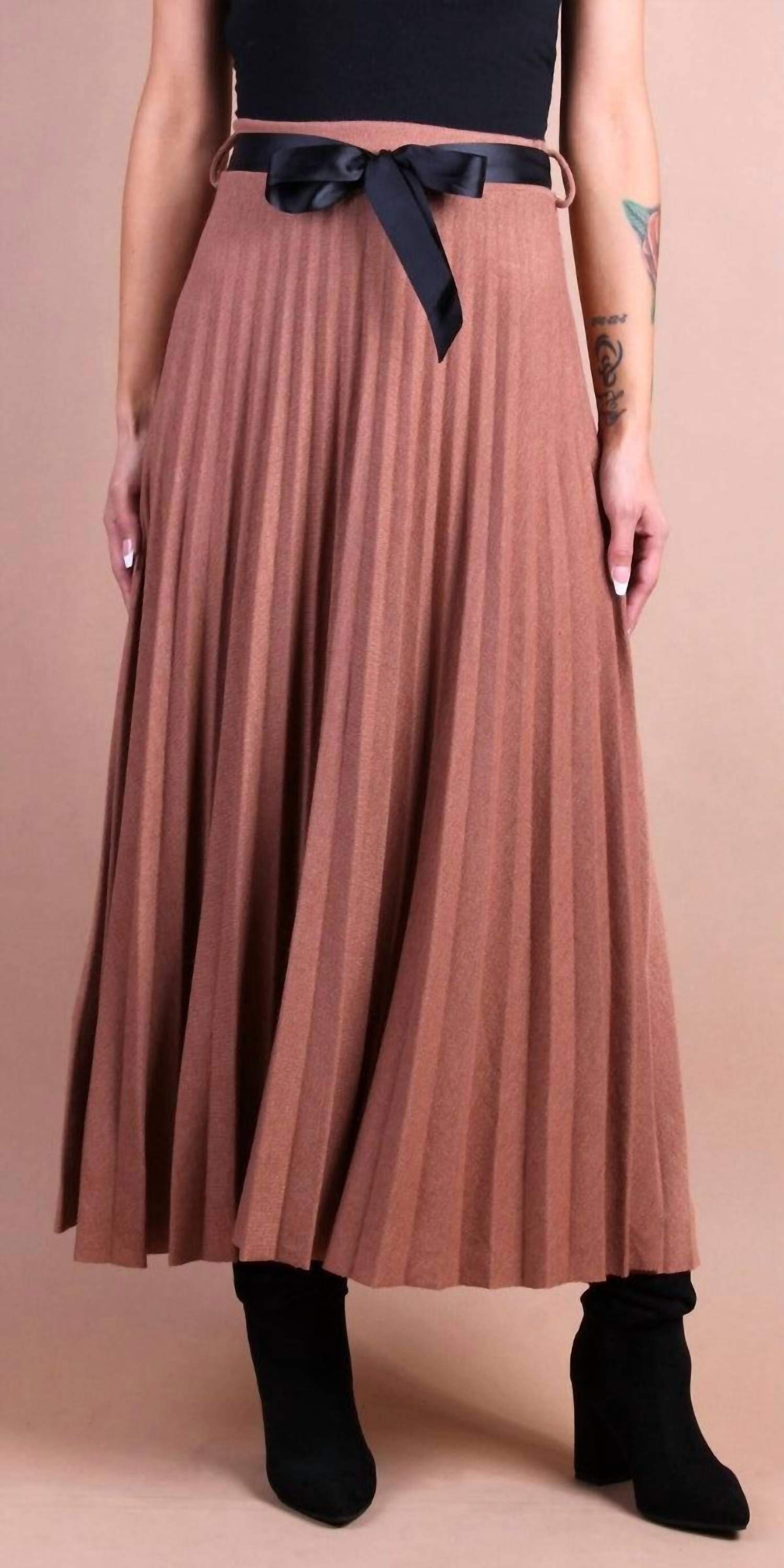 Gigi Moda - Di Lana Maxi Skirt
