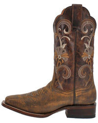 Dan Post. - Women's Sabina Leather Sole Square Toe Boot