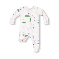 Angel Dear - Boys Zipper Footie