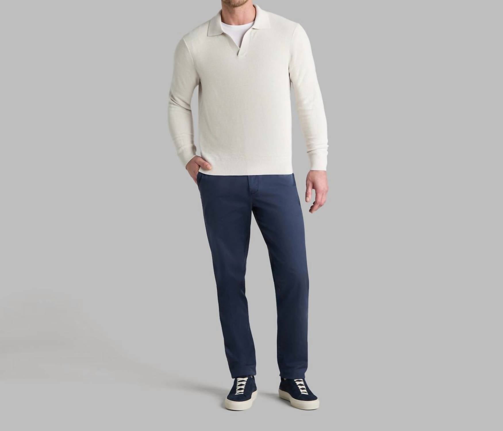 G/Fore - Johnny Collar Cooling Cotton Sweater Polo