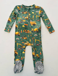 Posh Peanut - Baby Boys Crawford Zippered Footie
