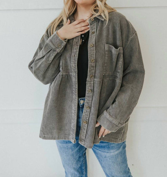 Ee:Some - Dream On Corduroy Shirt