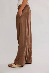 Free People - Days End Linen Pull On Pant