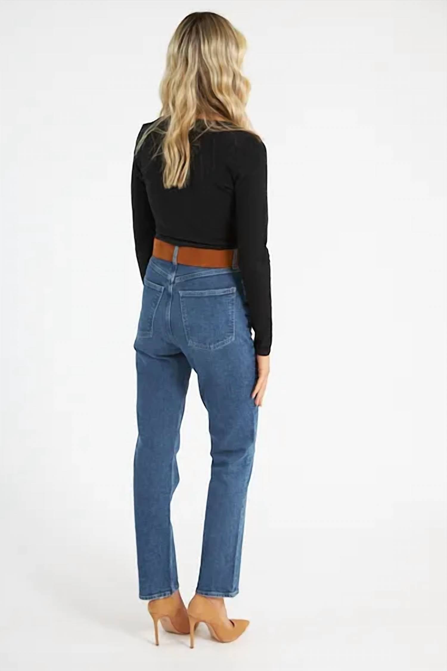 Nation Ltd - CAMBRIA GATHERED LONG SLEEVE TOP