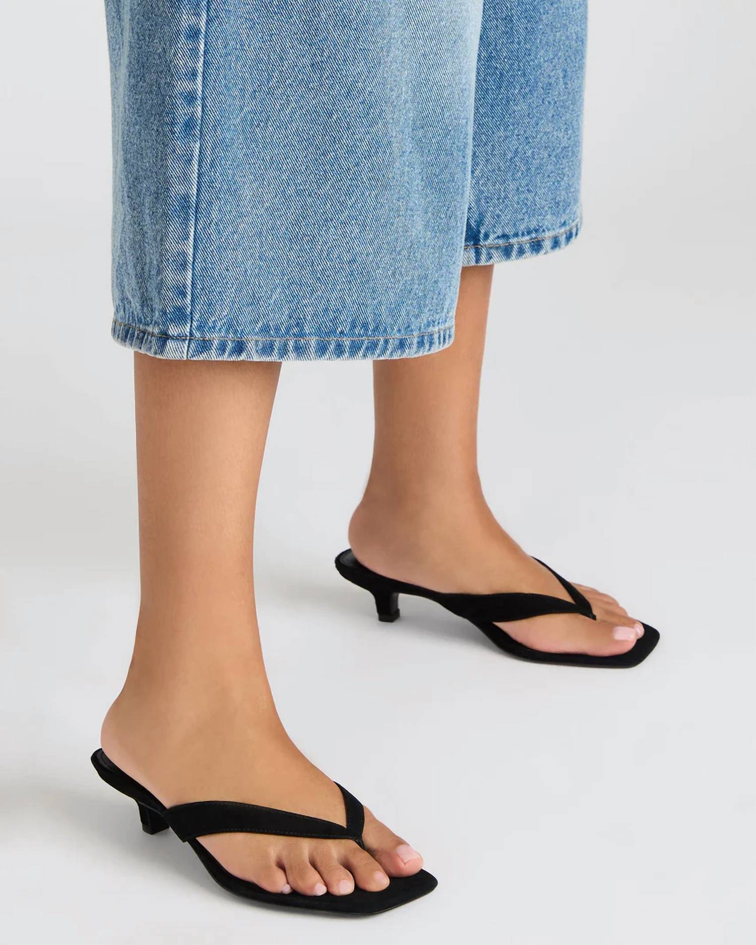 Steve Madden - Women's Suede Kitten Heels
