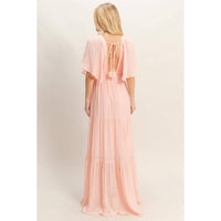 Hyfve - Flutter Sleeve Maxi Dress