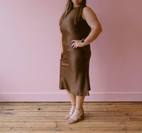 Ellison - Coco Satin Midi Dress