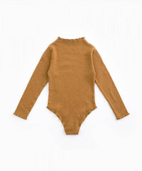 Play Up - Girl's Long Sleeve Ribbed Bodysuit