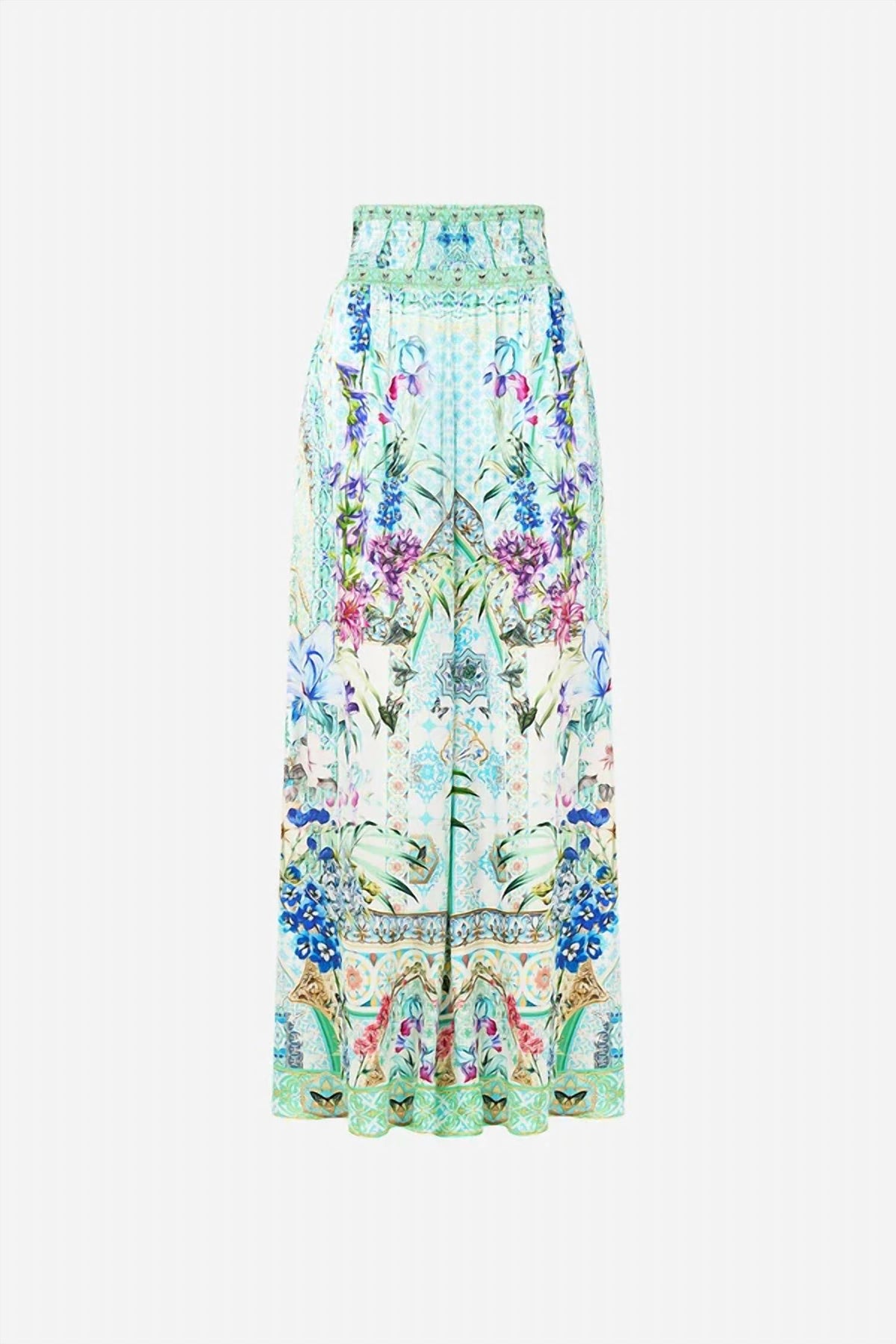 Camilla - Shirred Waist Pants